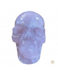 Crâne en quartz rose 1.146kg
