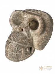 Crâne ancien Jade 1.987kg