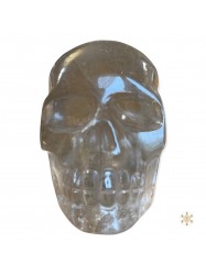 Crâne en quartz fumé 0.365kg